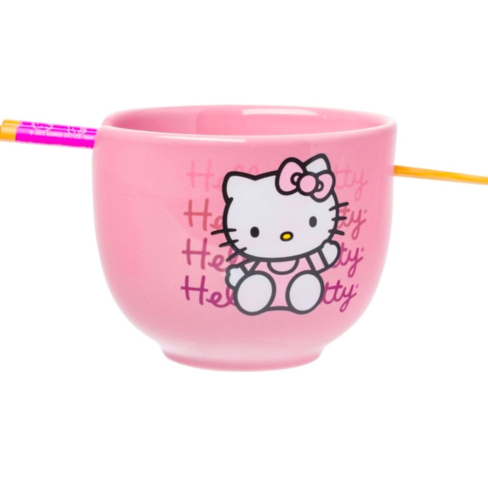 Hello kitty ramen bowl